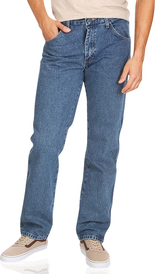 Wrangler Authentics Classic 5-Pocket Relaxed Fit Jean Jeans, Slate Flex, 40W X 36L Para Hombre