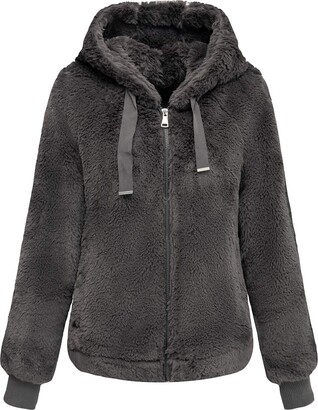 bellivera faux fur jacket