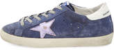 Thumbnail for your product : Golden Goose Superstar Suede Platform Low-Top Sneaker with Leather Star