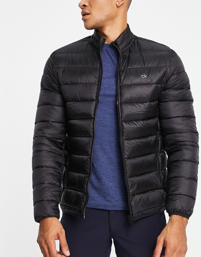 Calvin Klein Golf Conductor padded jacket in black exclusive to asos -  ShopStyle