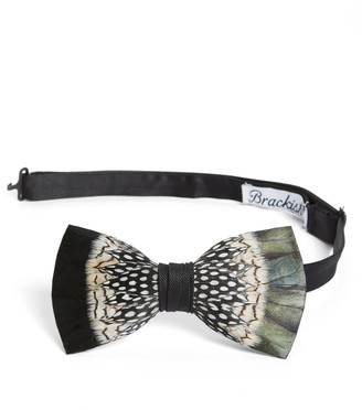 Brackish & Bell St. Pierre Feather Bow Tie