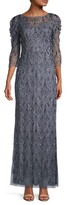 Thumbnail for your product : Aidan Mattox Beaded Column Gown