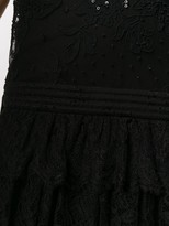 Thumbnail for your product : Saint Laurent Sequinned Lace Mini Dress