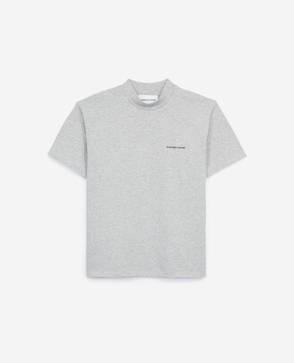 The Kooples Grey cotton T-shirt