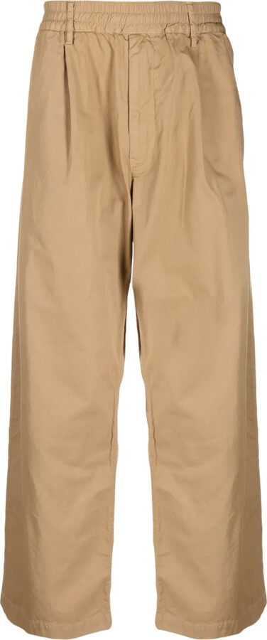 Undercoverism Wide-Leg Cotton Trousers