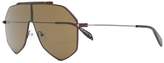 Thumbnail for your product : Alexander McQueen Eyewear geometric oversized sunglasses
