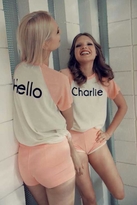 Thumbnail for your product : Wildfox Couture Charlie Retro Raglan in 70s Lipstick