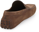 Thumbnail for your product : Tod's Suede Penny Driver, Brown