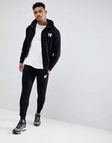 Thumbnail for your product : ASOS Good For Nothing muscle hoodie in black with script logo exclusive to