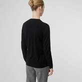 Thumbnail for your product : Burberry Rib Knit Cashmere Cardigan