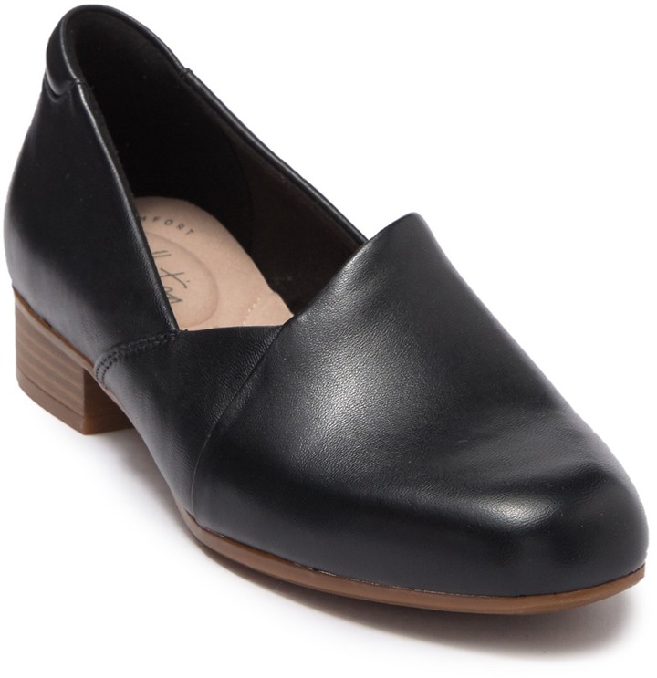 Clarks Juliet Palm Leather Loafer ShopStyle Pumps