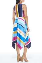 Thumbnail for your product : Maggy London Multi Stripe Hanky Hem Dress