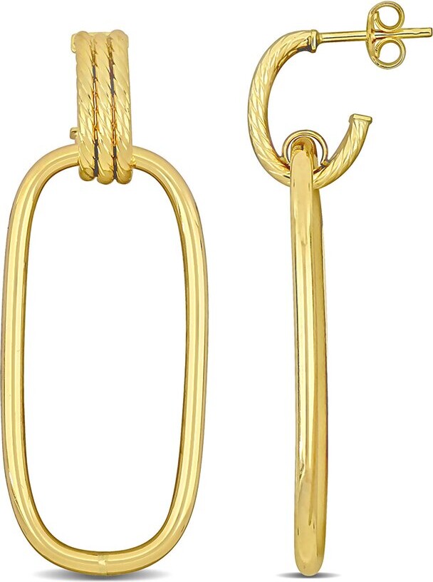 Italian Gold 10K Hoops