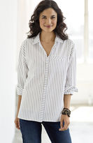 Thumbnail for your product : J. Jill Striped easy shirt