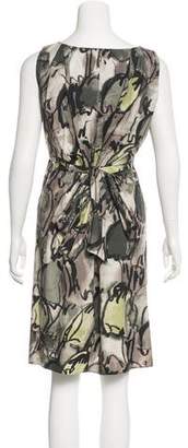 Hache Abstract Print Dress