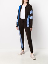 Thumbnail for your product : Chinti and Parker Cashmere Striped Knitted Joggers