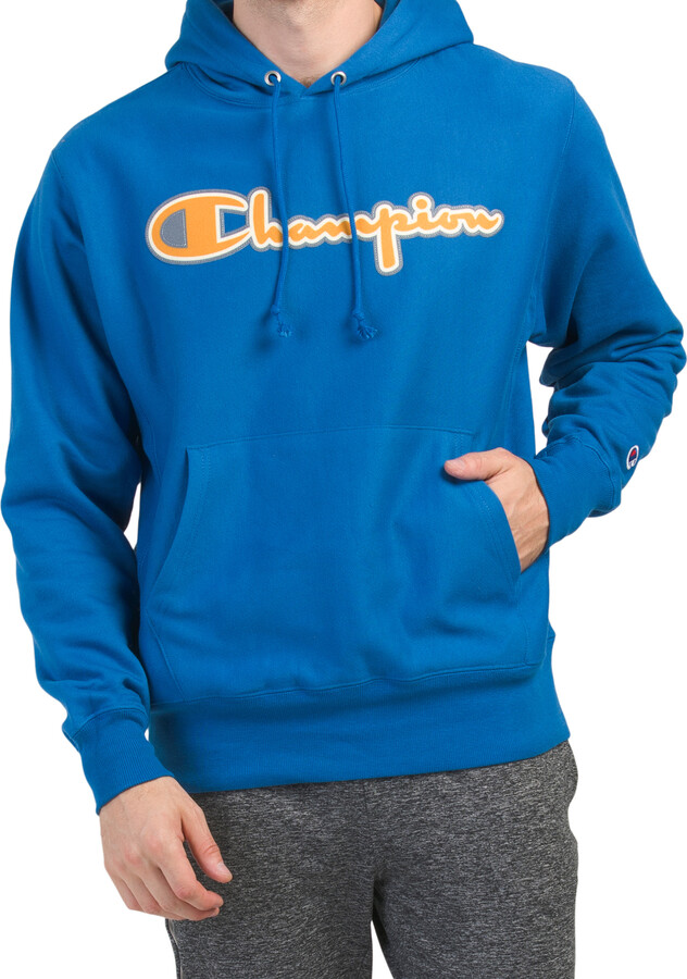 champion men's heritage sherpa hoodie
