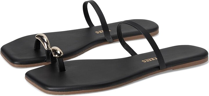 TKEES Colette Women's Sandals Sable : 8 B - Medium, Leather