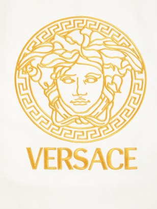 Versace Printed Cotton Jersey Blanket