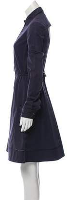 Calvin Klein Collection Knee-Length Button-Up Dress