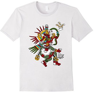 Quetzalcoatl T-Shirt Aztec God Deity Feathered Serpent Tee
