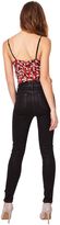 Thumbnail for your product : Morgan Coated Trousers With Biker Cutouts