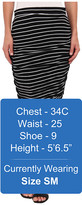 Thumbnail for your product : Splendid Striped Midi Skirt
