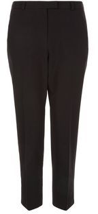 New Look Blacked Cropped Slim Leg Trousers