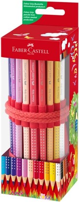 Faber-Castell Colour Grip Pencil Roll (Set of 19)