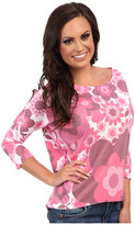 Thumbnail for your product : Roper Poly Rayon Jersey Boxy Tee