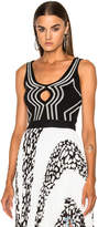 Thumbnail for your product : Proenza Schouler Intarsia Circle Cut Out Tank