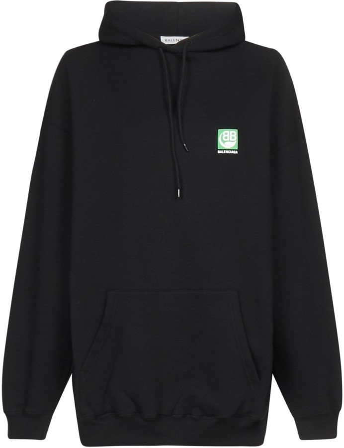 balenciaga printed hoodie