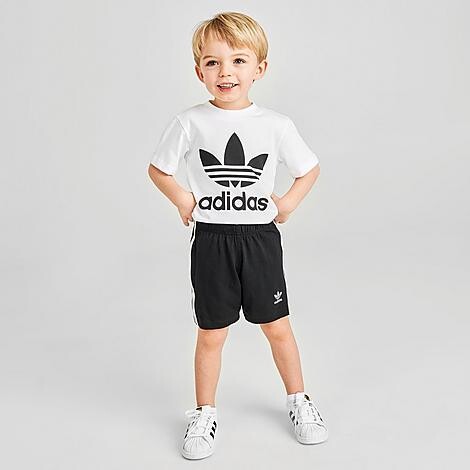 adidas Kids' Infant and Toddler Adicolor T-Shirt and Shorts Set - ShopStyle