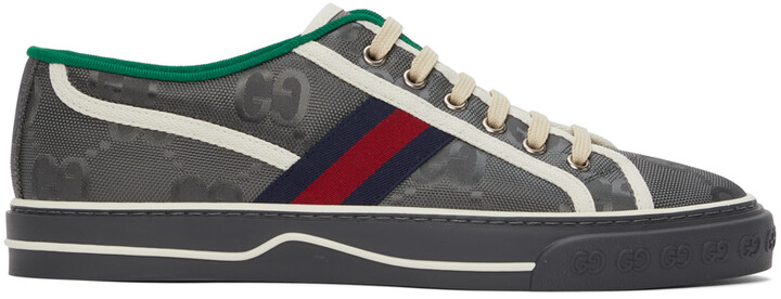 grey gucci trainers