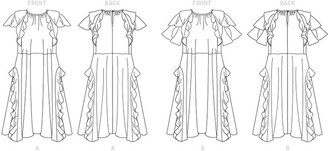 Vogue Women's Dress Sewing Pattern, 1612