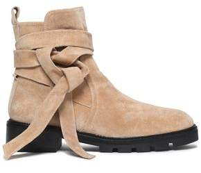 Castaner Knotted Suede Ankle Boots