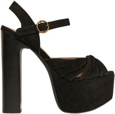 Thumbnail for your product : Jeffrey Campbell 155mm Donnas Suede Sandals