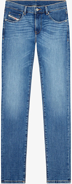 Mens Light Blue 2019 D-Strukt Slim Denim Jeans 30