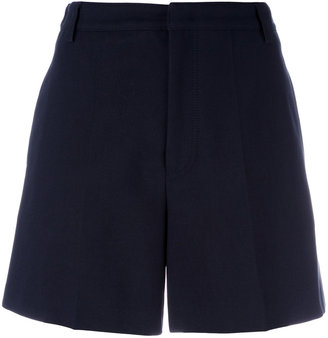 MAISON KITSUNÉ slid pockets shorts - women - Cotton - 38