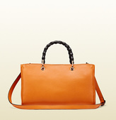 Thumbnail for your product : Gucci Bamboo Shopper Leather Tote