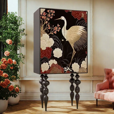 Vivid Space Creation Entrance Cabinet Accent Cabinet Side Cabinet