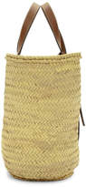 Thumbnail for your product : Loewe Beige and Tan Extra Large Basket Tote