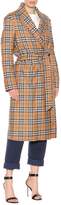 Thumbnail for your product : Burberry Checked wool coat