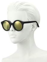 Thumbnail for your product : Kyme Isa1 51MM Round Mirrored Sunglasses