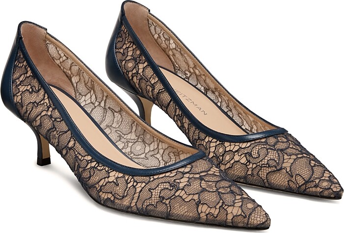 Stuart Weitzman Women's Power 50 Lace Pumps