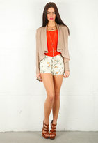 Thumbnail for your product : Singer22 Coated Drape Jacket - as seen on Kim Kardashian - by Krisa