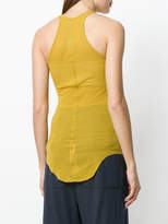 Thumbnail for your product : Rick Owens ribbed vest top