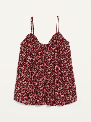 Old Navy Scoop-Neck Floral Swing Cami Blouse for Women