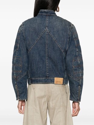 Isabel Marant Chady denim jacket - ShopStyle