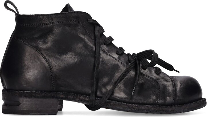 MATTIA CAPEZZANI Bandolero Leather Lace-up Boots ShopStyle
